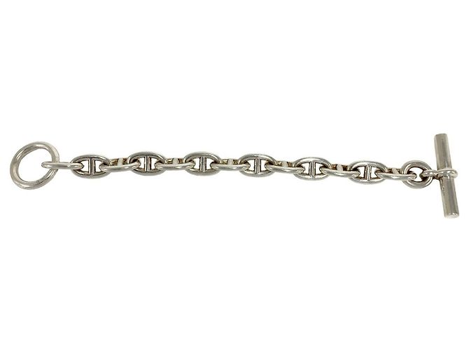Hermès Hermes Chaine d'Ancre MM 13-Link Charm Bracelet Argento - vista 5