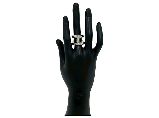 Ring Hermès Anillo Hermes Osmo GM en plata de ley - vista 2