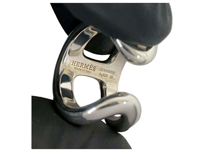 Ring Hermès Anillo Hermes Osmo GM en plata de ley - vista 3
