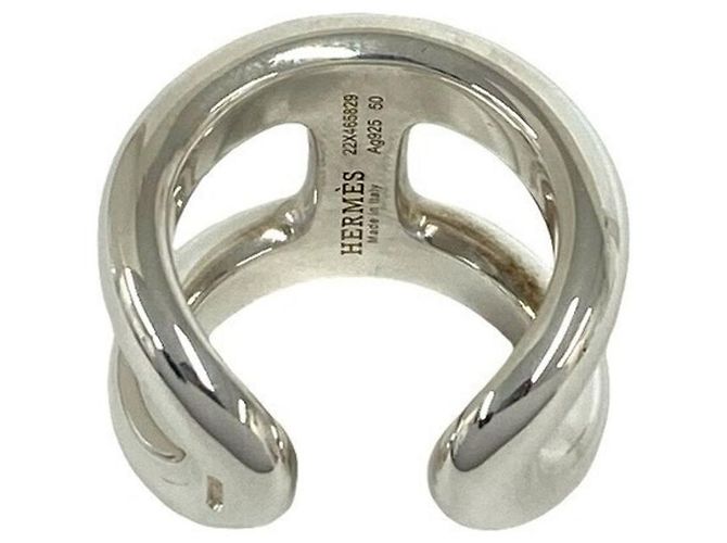 Ring Hermès Anillo Hermes Osmo GM en plata de ley - vista 6