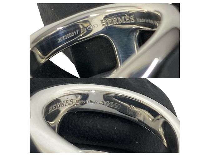 Ring Anillo Hermès Osmos PM Plata - vista 3