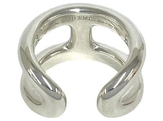 Ring Anillo Hermès Osmos PM Plata - vista 6