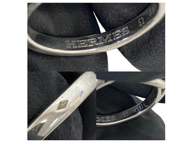 Ring Hermès Anillo Chaine d'Ancre Enchainée Hermes Plata - vista 3