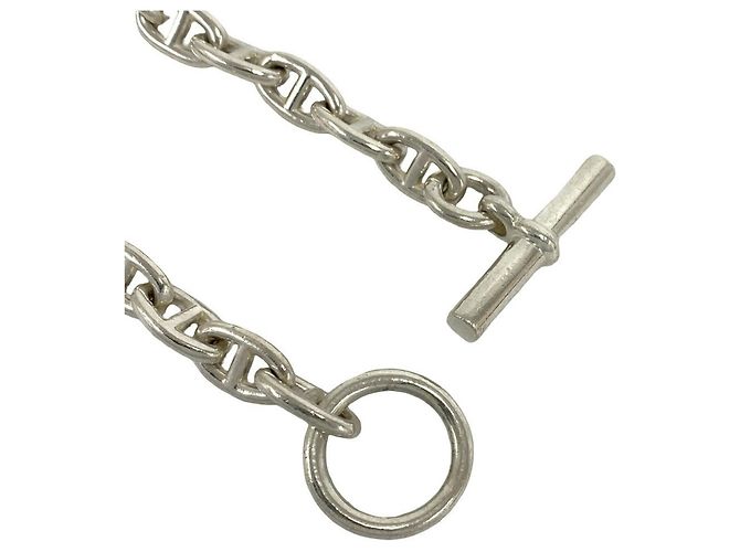 Hermès Hermes Chaine d'Ancre PM Charm Bracelet Argento - vista 4