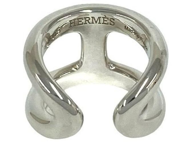 Hermès Hermes Osmos GM Silver Band Ring Silber - Ansicht 6