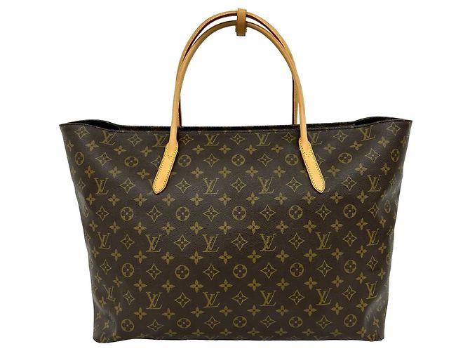 Louis Vuitton Raspail GM Monogram Leather Tote Bag Braun - Ansicht 3