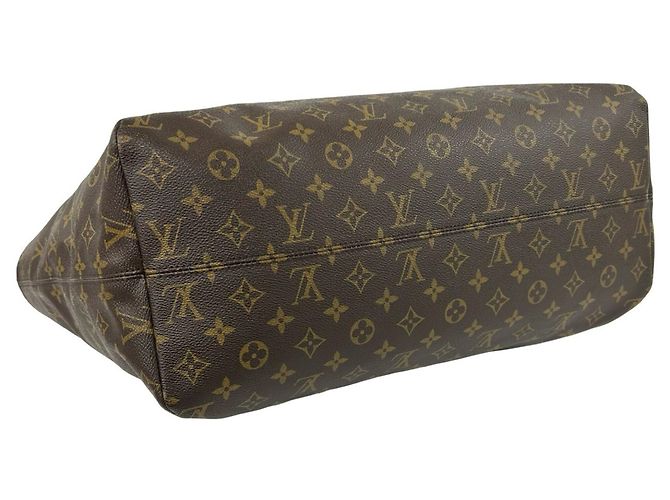 Louis Vuitton Raspail GM Monogram Leather Tote Bag Braun - Ansicht 7