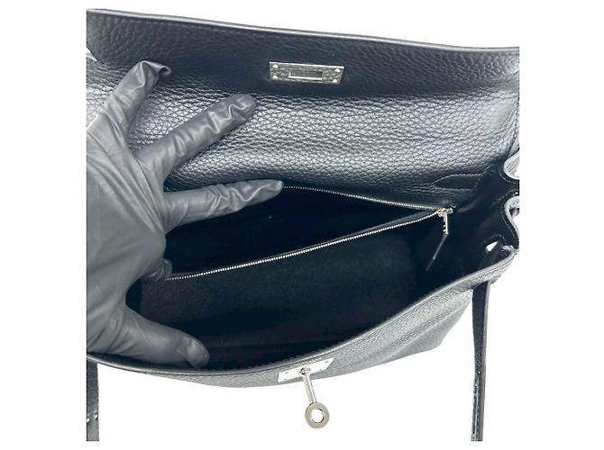Hermès Borsa Hermes Kelly 28 Black Nero - vista 10