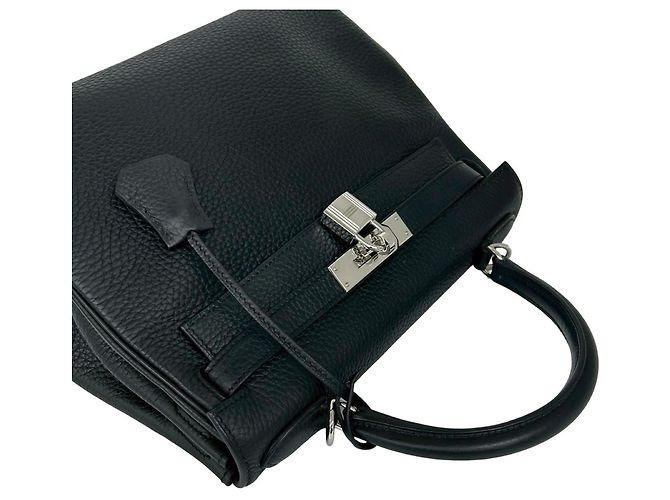 Hermès Borsa Hermes Kelly 28 Black Nero - vista 4