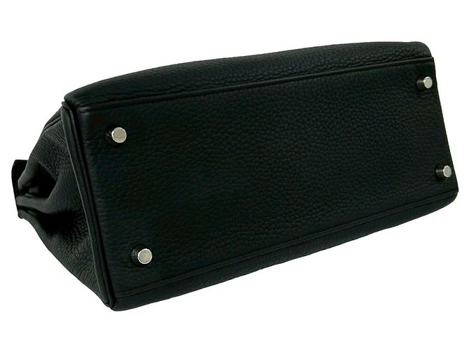 Hermès Borsa Hermes Kelly 28 Black Nero - vista 7