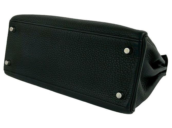 Hermès Borsa Hermes Kelly 28 Black Nero - vista 8
