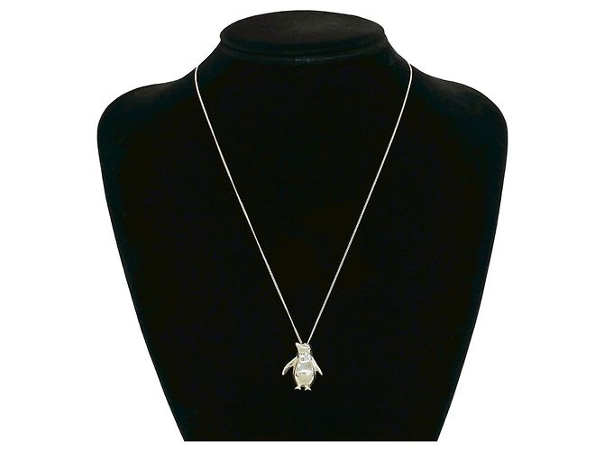 Tiffany & Co Collana Tiffany Vintage Penguin Argento - vista 2