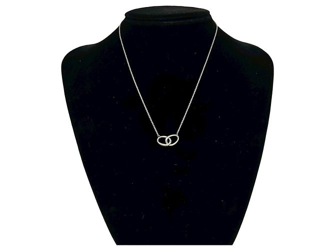Tiffany & Co Collana Tiffany Vintage Double Loop Argento - vista 2