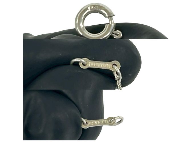 Tiffany & Co Collana Tiffany Vintage Double Loop Argento - vista 3