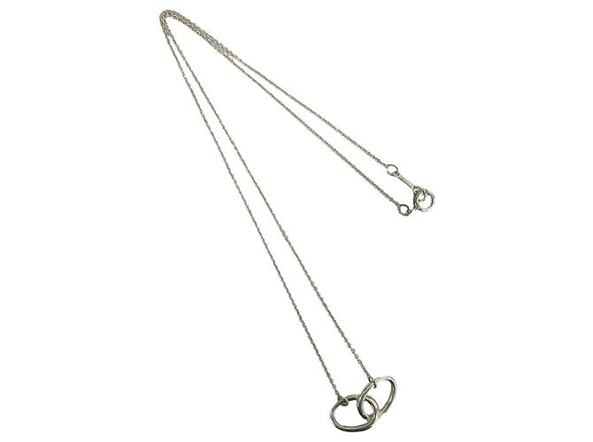 Tiffany & Co Collana Tiffany Vintage Double Loop Argento - vista 5