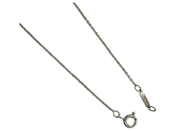 Tiffany & Co Collana Tiffany Vintage Cross Ribbon Argento - vista 4