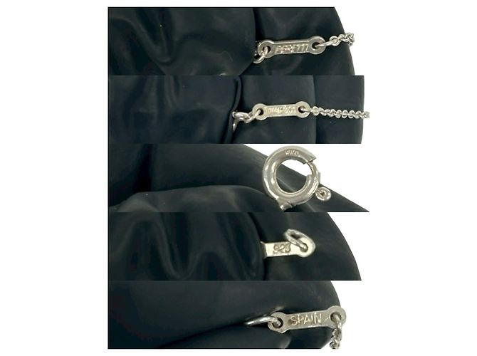 Tiffany & Co Collana Tiffany Vintage Open Teardrop Argento - vista 3