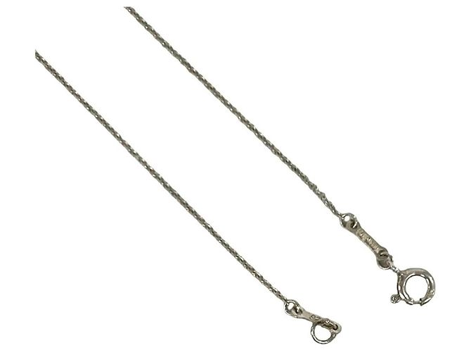 Tiffany & Co Collana Tiffany Vintage Open Teardrop Argento - vista 4