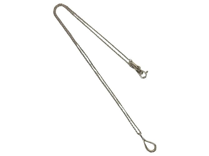 Tiffany & Co Collana Tiffany Vintage Open Teardrop Argento - vista 5