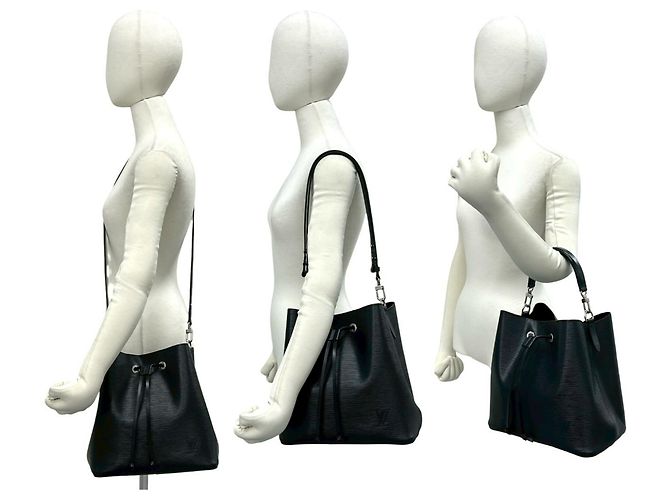 Néonoé 2-Way Handtasche/Schultertasche Louis Vuitton NeoNoe Epi Leather Schwarz - Ansicht 2