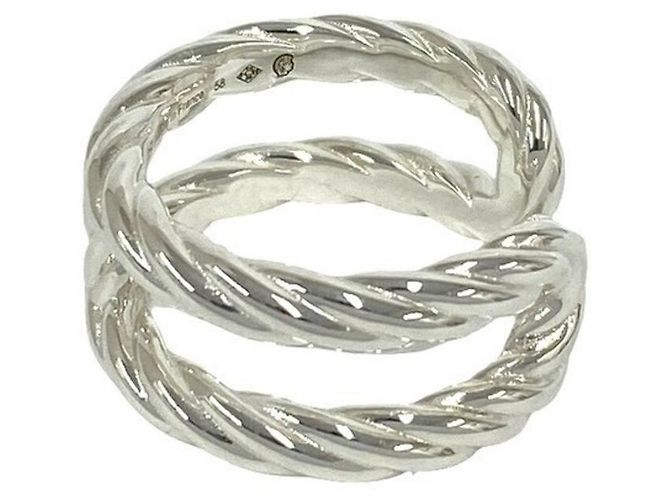 Hermès Chaine d'Ancre Area 2 Ring Silber - Ansicht 4