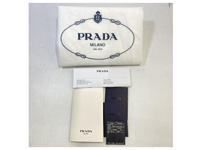Borsa Tote Prada Saffiano Soft Beige - vista 10