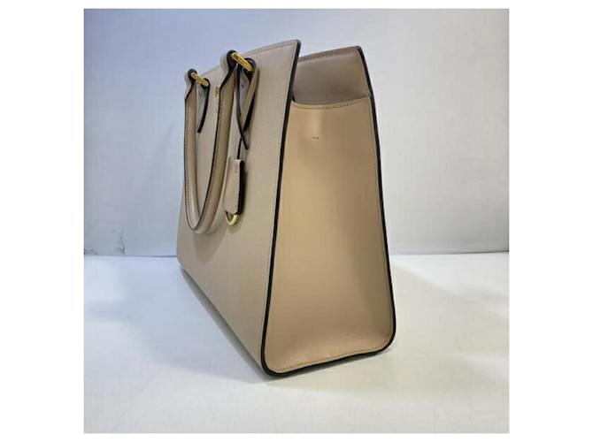Borsa Tote Prada Saffiano Soft Beige - vista 3