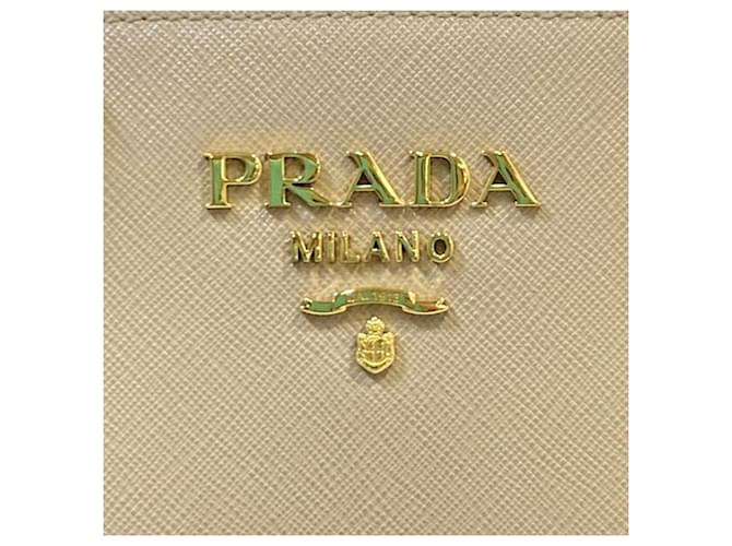 Borsa Tote Prada Saffiano Soft Beige - vista 7