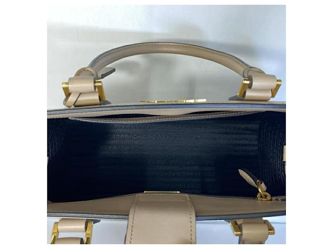 Borsa Tote Prada Saffiano Soft Beige - vista 9