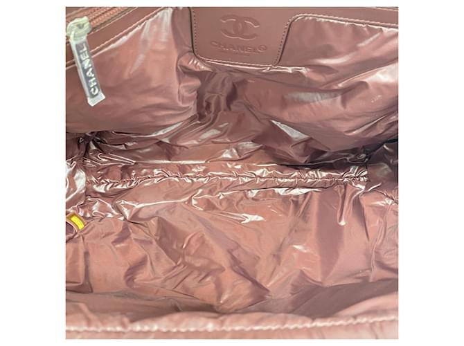 Borsa Chanel Coco Cocoon Nylon Nero - vista 4