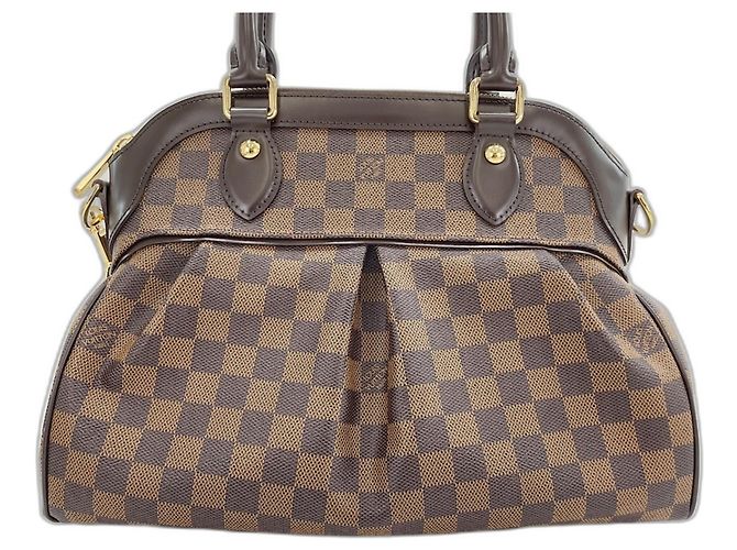 Borsa Louis Vuitton Damier Trevi PM Marrone Damier ebene - vista 2