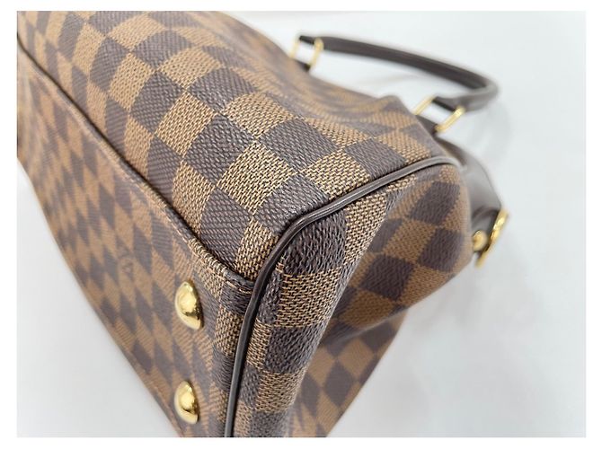 Borsa Louis Vuitton Damier Trevi PM Marrone Damier ebene - vista 9