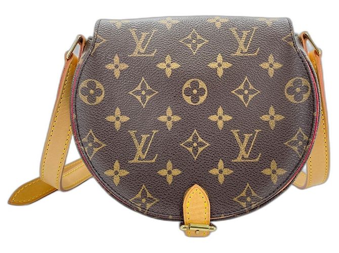 Borsa a Spalla Louis Vuitton Monogram Tambourin Marrone - vista 2