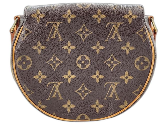 Borsa a Spalla Louis Vuitton Monogram Tambourin Marrone - vista 3