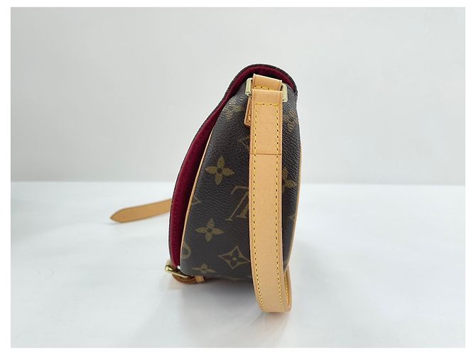 Borsa a Spalla Louis Vuitton Monogram Tambourin Marrone - vista 5