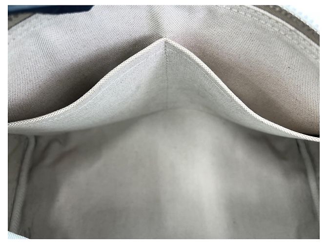 Louis Vuitton Keepall Bandoulière 35 Boston Bag Beige - vista 13