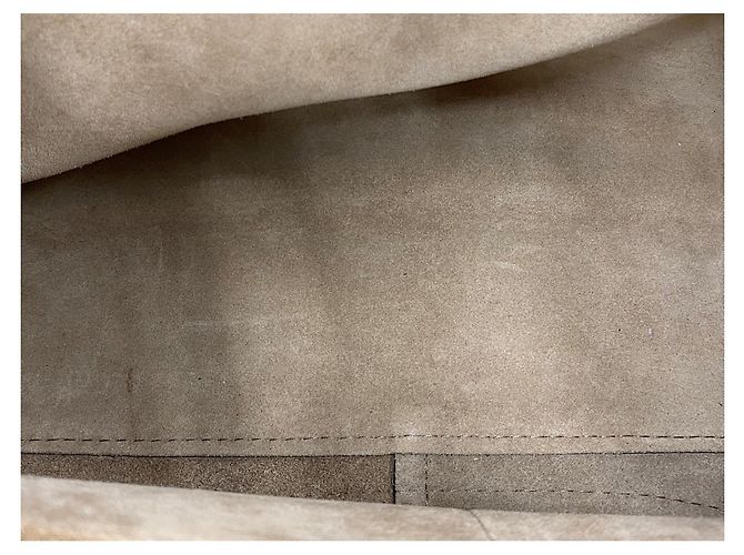 Borsa a mano in pelle Loewe Gate Beige - vista 12