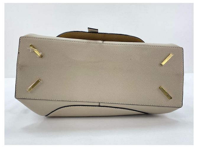Borsa a mano in pelle Loewe Gate Beige - vista 6
