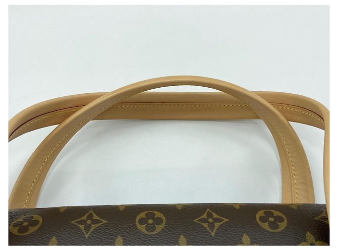 Borsa Louis Vuitton Monogram Beverly GM Marrone - vista 10