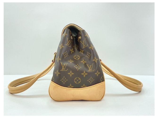 Borsa Louis Vuitton Monogram Beverly GM Marrone - vista 6