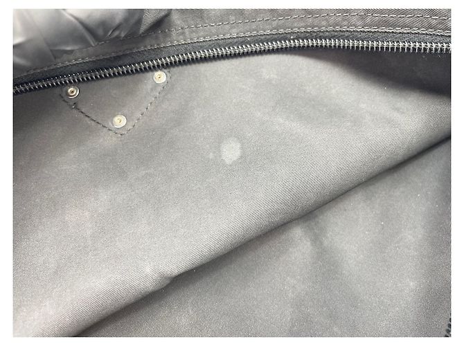 Borsa a tracolla in nylon nero Prada - vista 11