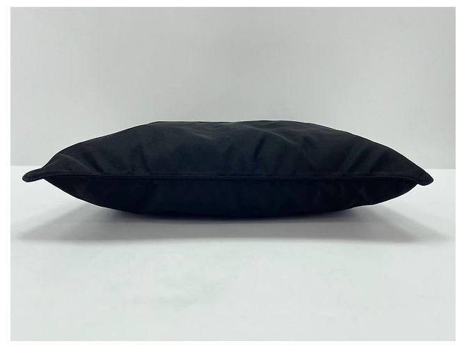 Borsa a tracolla in nylon nero Prada - vista 5