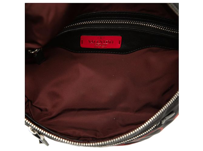 Bolso de cintura Valentino Black Nylon LOVE Rockstud Negro - vista 4