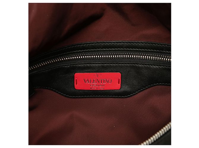 Bolso de cintura Valentino Black Nylon LOVE Rockstud Negro - vista 5