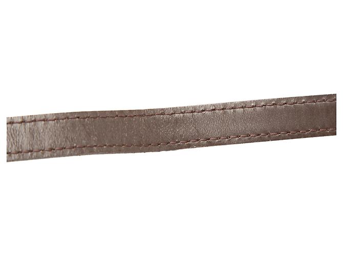 Louis Vuitton Marrone Damier Ebene Ipanema PM - vista 8