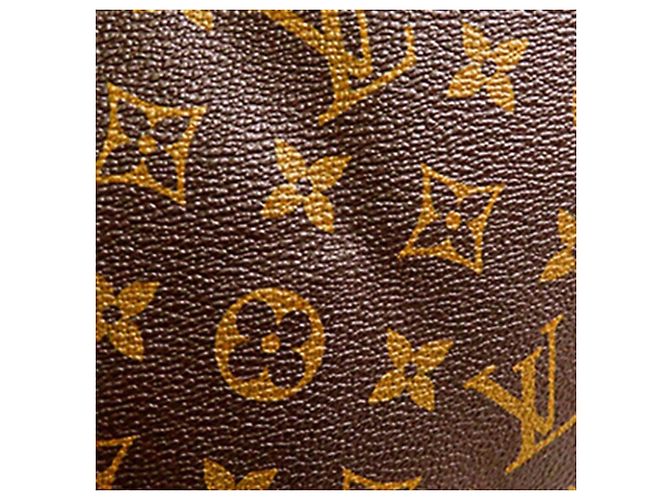 Louis Vuitton Marrone Monogram Keepall 55 - vista 9
