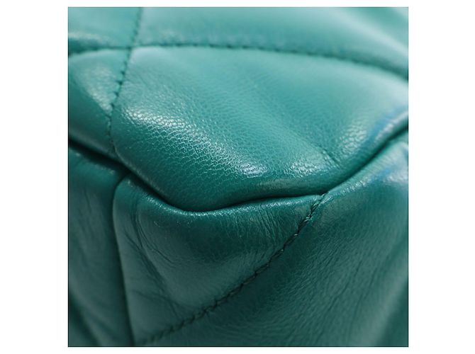 Chanel Green Large Lambskin 19 Flap Verde - vista 11