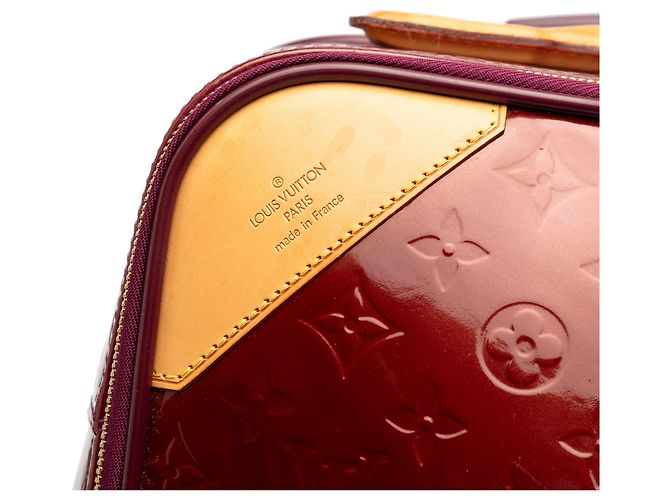 Louis Vuitton Rosso Monogram Vernis Pegase 45 - vista 6