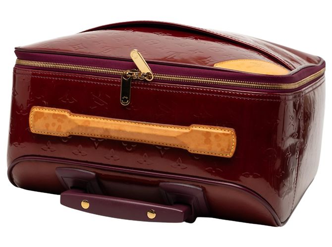 Louis Vuitton Rosso Monogram Vernis Pegase 45 - vista 7