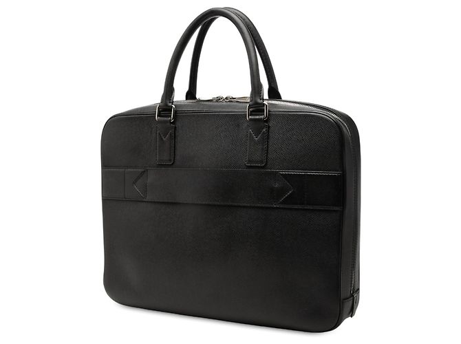 Pasta Louis Vuitton Black Taiga Neo Igor Preto - vista 2